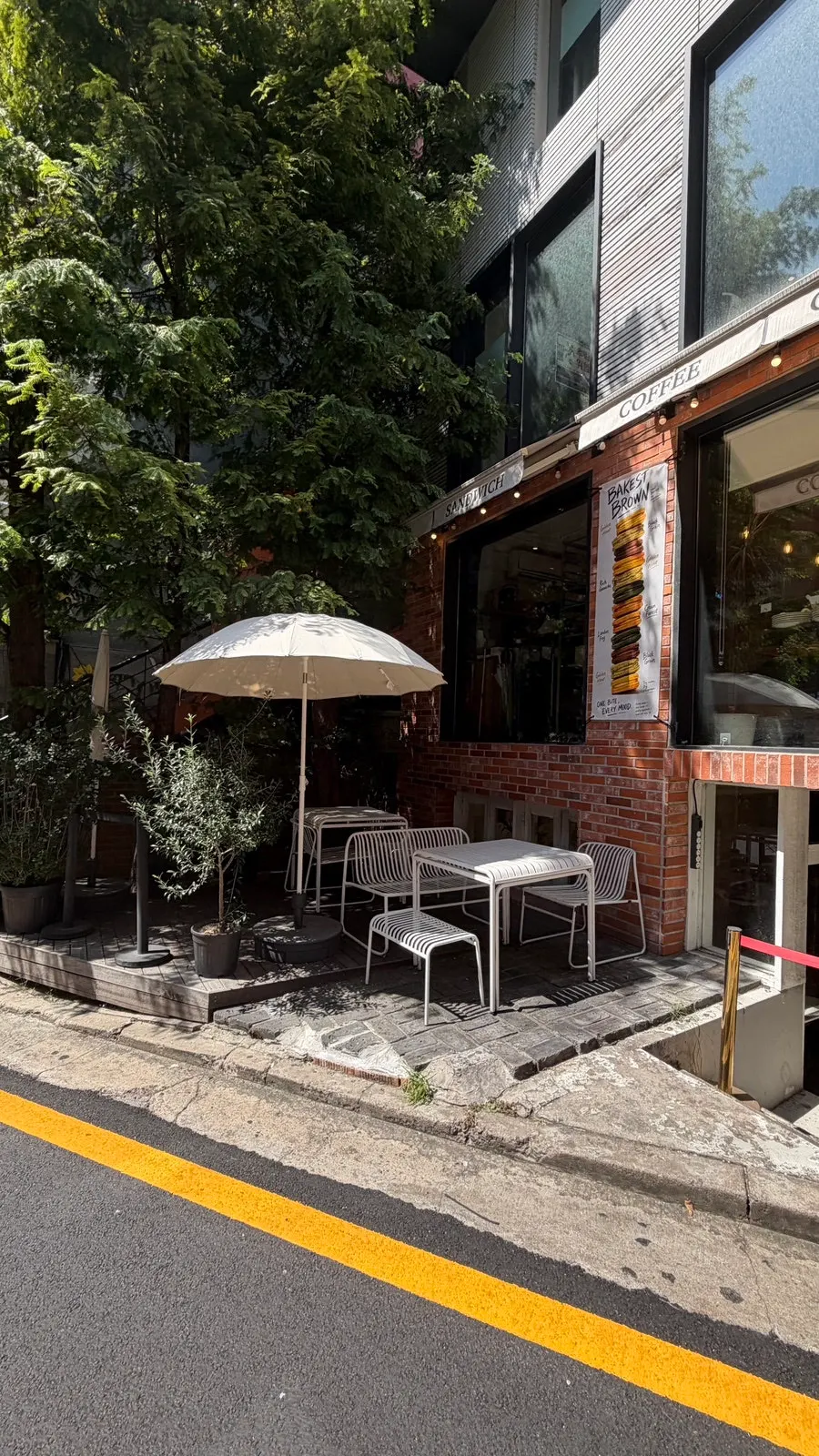 Bakerist Brown, kafe dessert di Gangnam