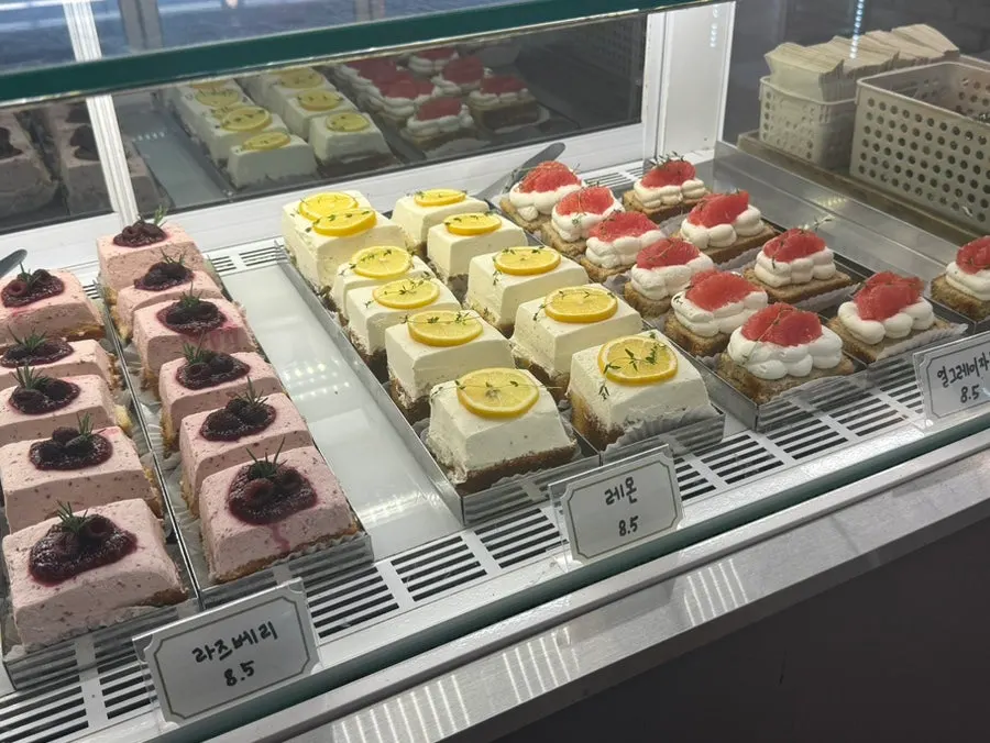 Upper and Under’s varied dessert selection