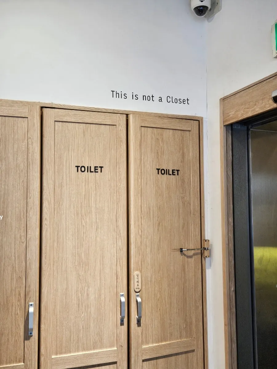 Eulji Darak Gangnam restroom information