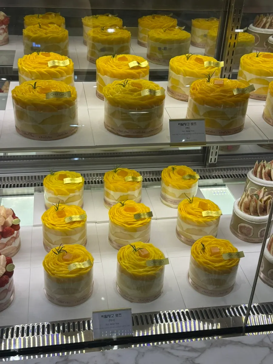Chef Cho whole cake varieties