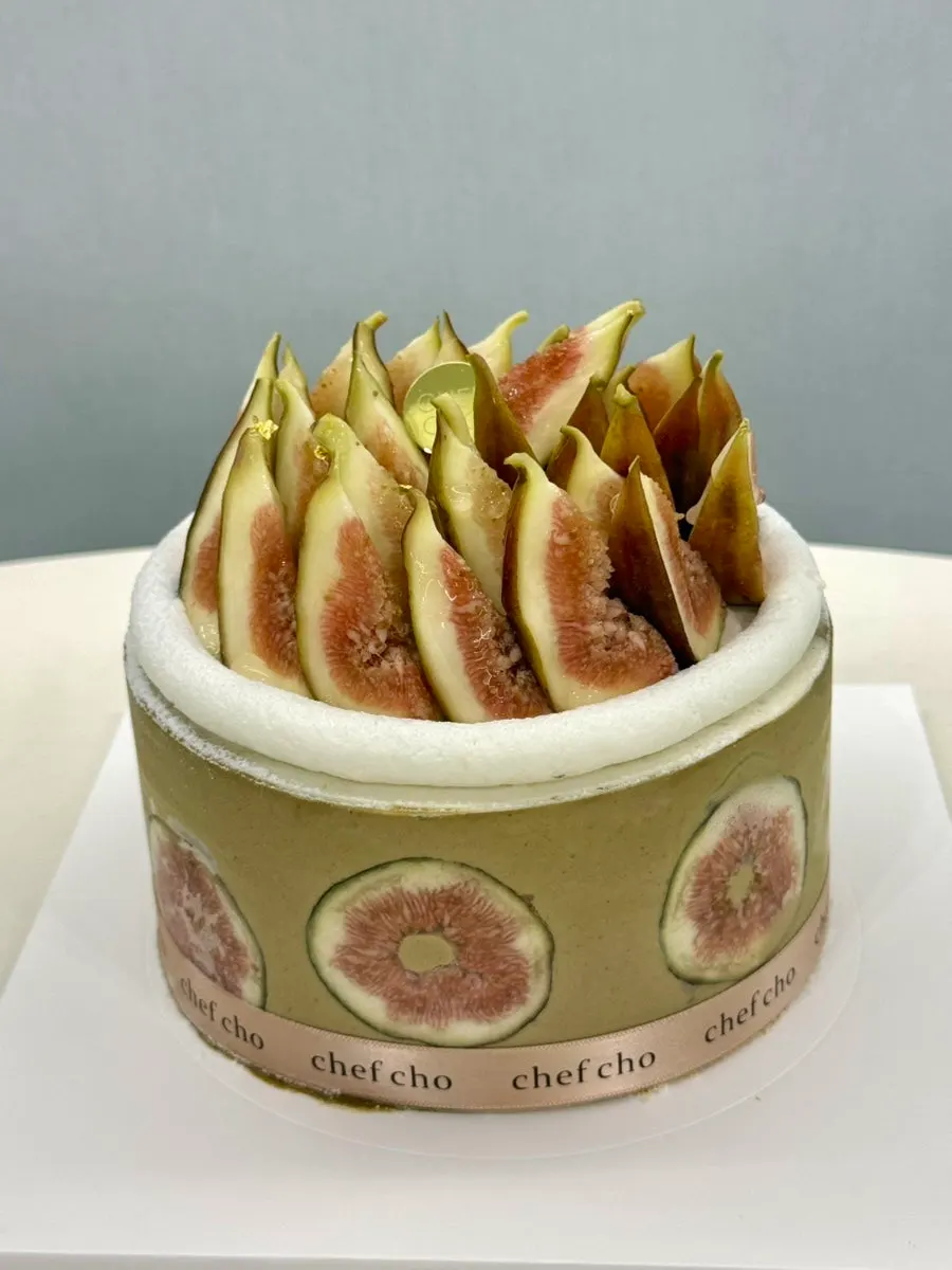 Packaged Fig Pistachio No. 1 cake