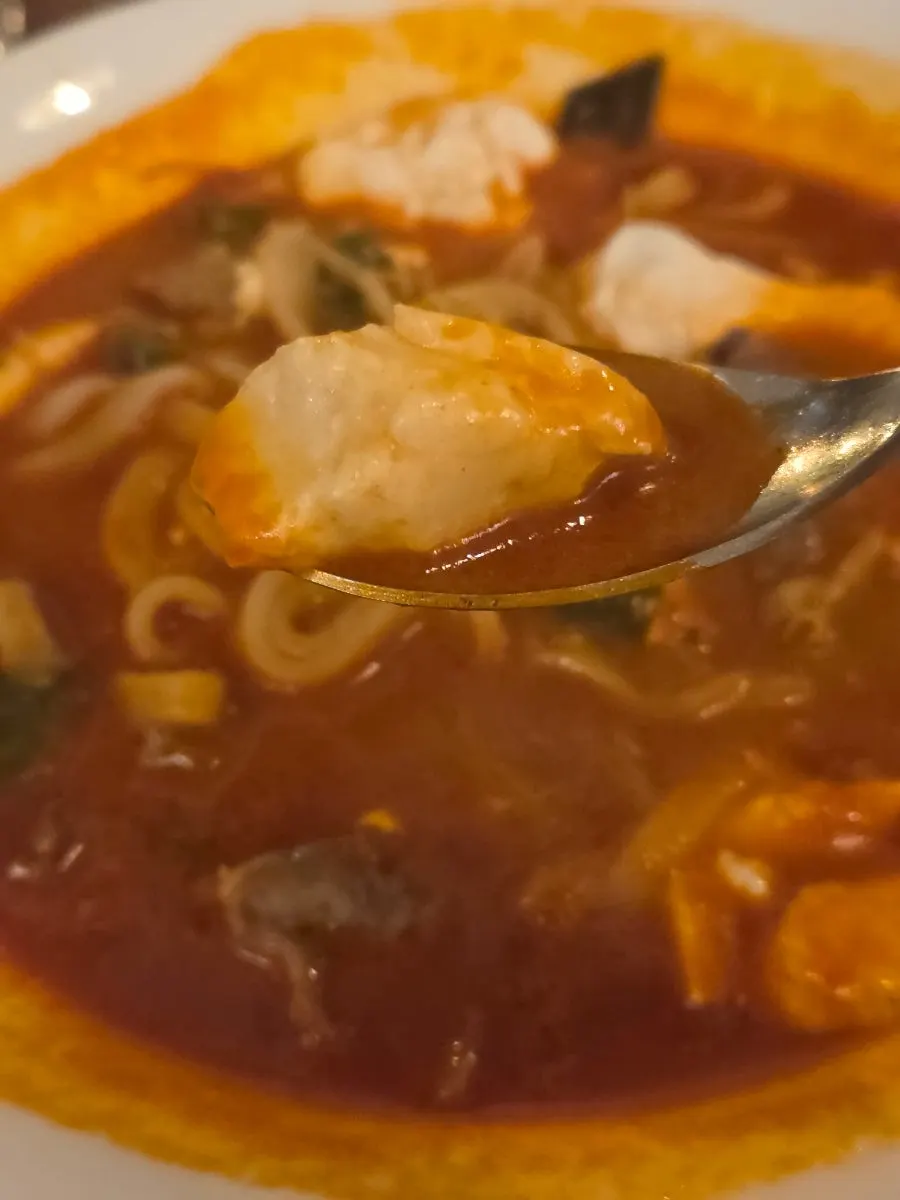 Brisket sundubu kalguksu noodles