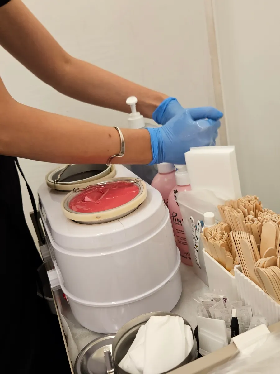 Photo of the treatment space at Super Waxing Gangnam