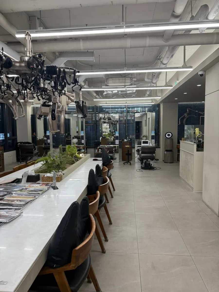 Stylish salon interior