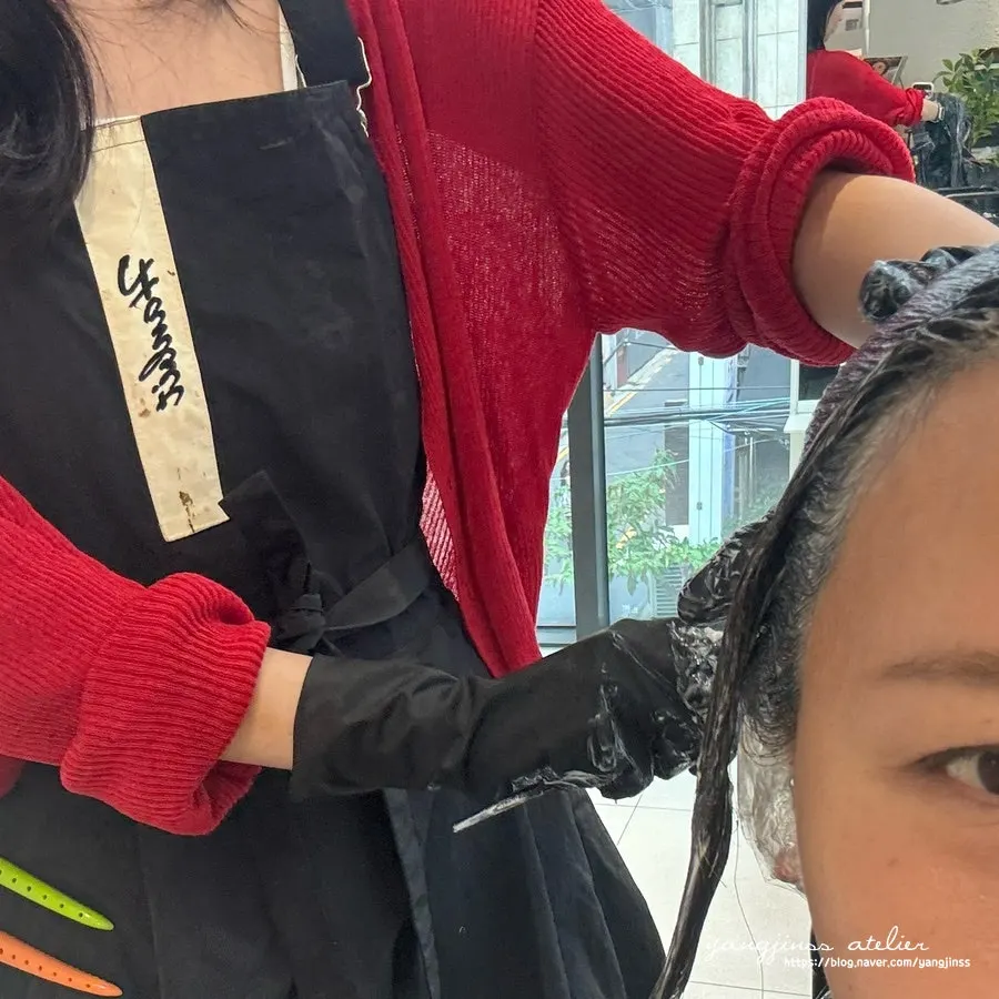 Careful application for even color coverage