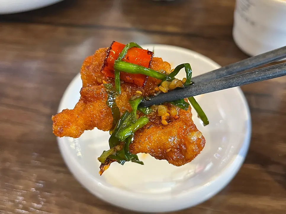 Kkanpunggi with well-balanced seasoning