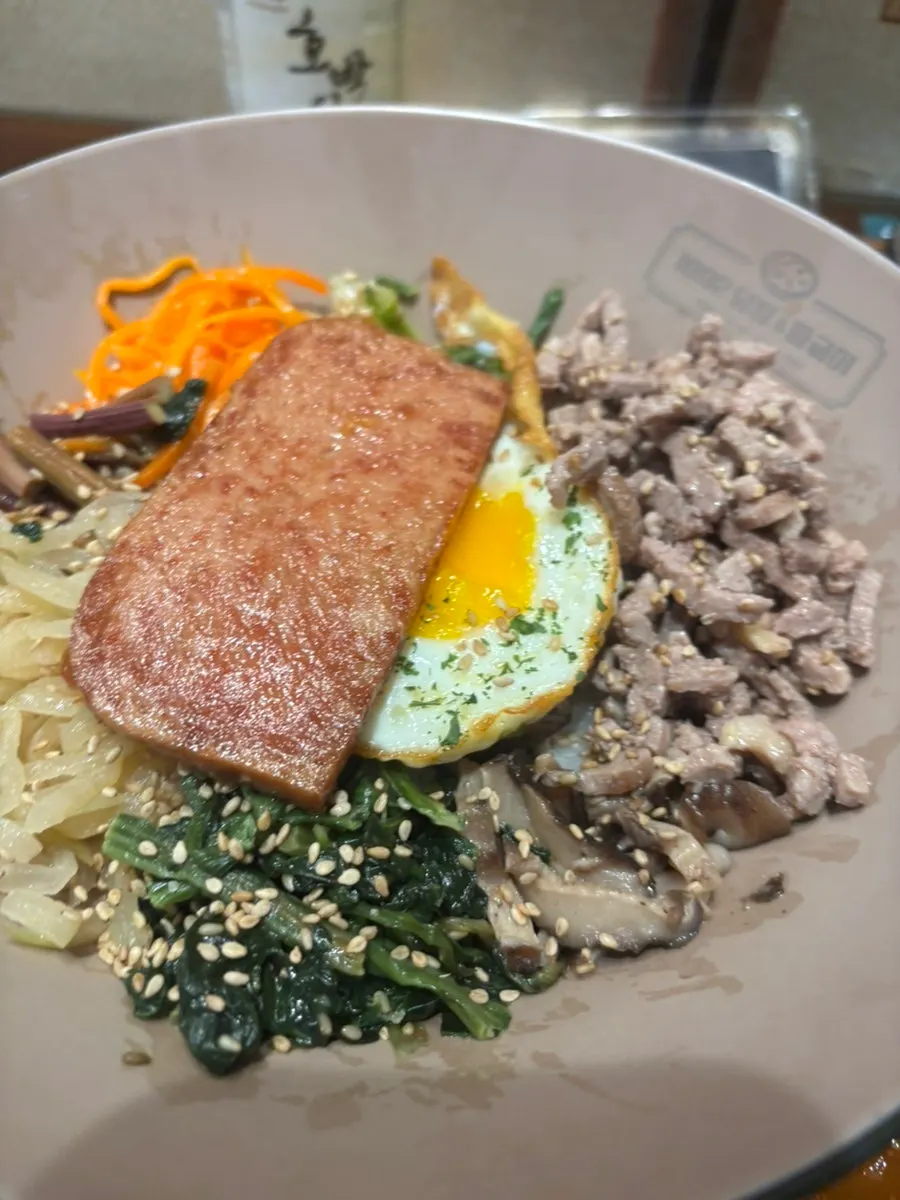 Hearty Korean meal menu set