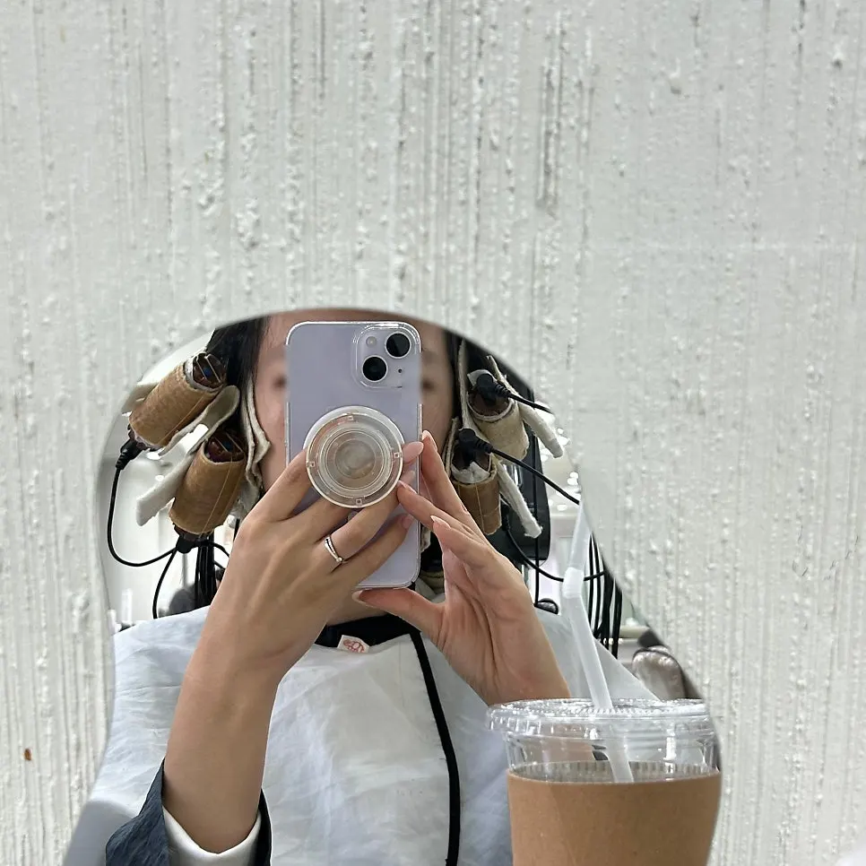 Adding a light C-curl to the ends