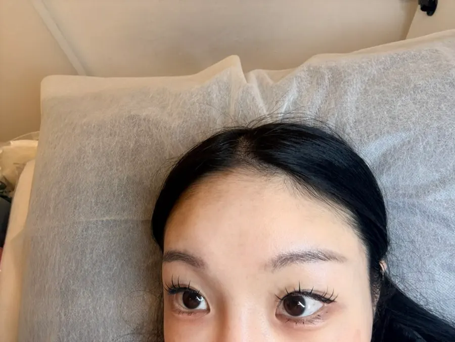 First hairline waxing experience and eyebrow waxing rebooking at Super Waxing Gangnam near Gangnam Station