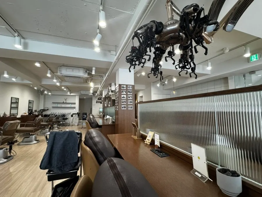 Hair-care equipment at the salon