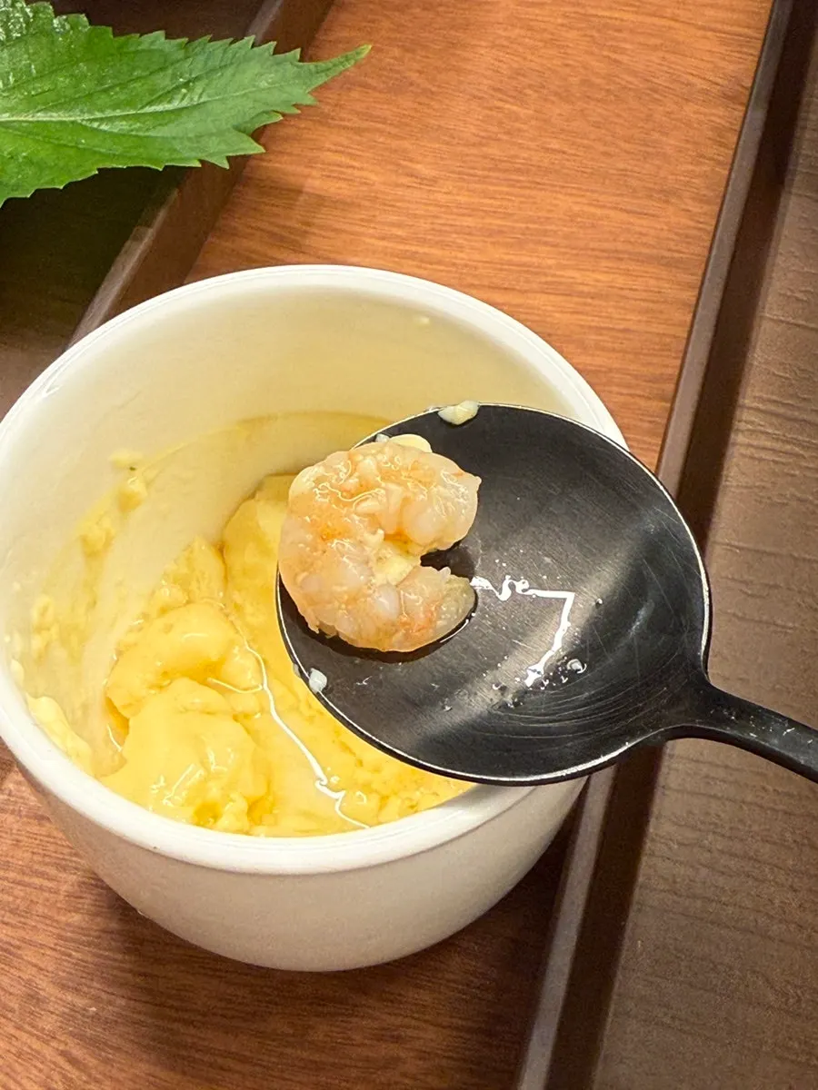 카이센동과 초밥 메뉴판 화면