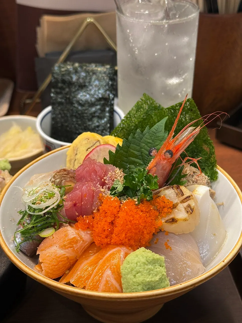 Japanese-style table setting at Ilpum Gangnam Branch near Gangnam Station