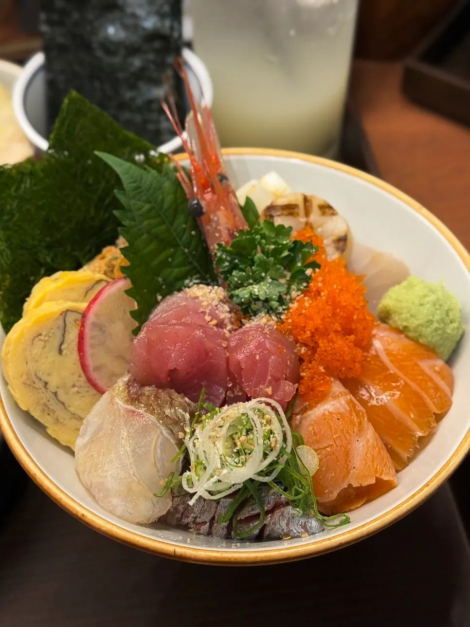 A large spoonful of kaisendon