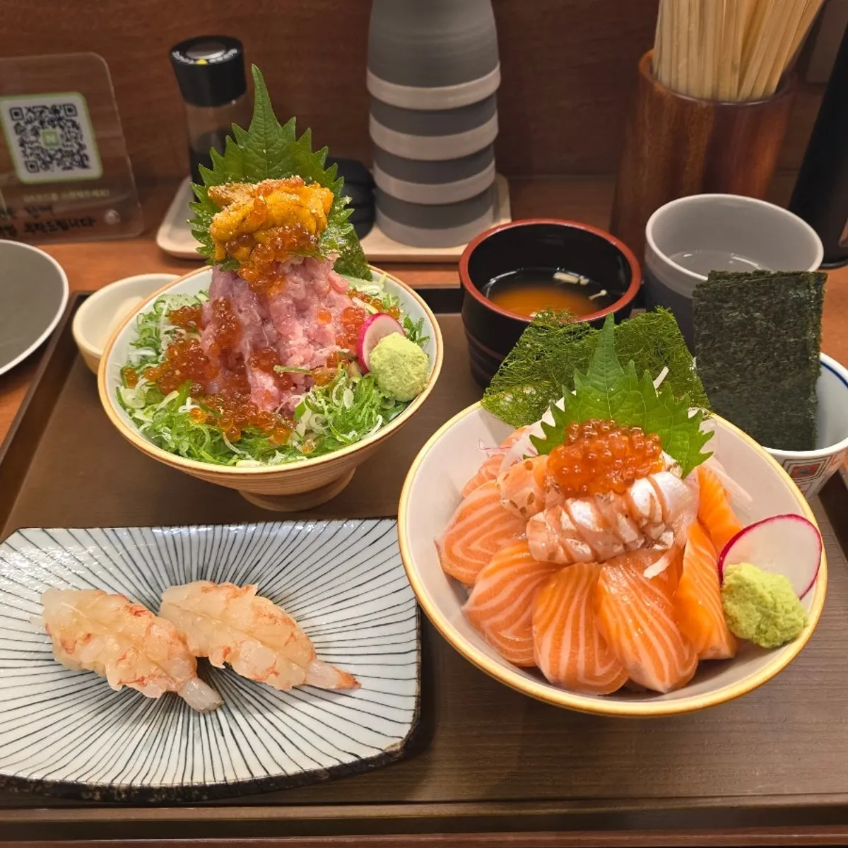 Signature photo of salmon sake-don at Ilpum Gangnam Branch