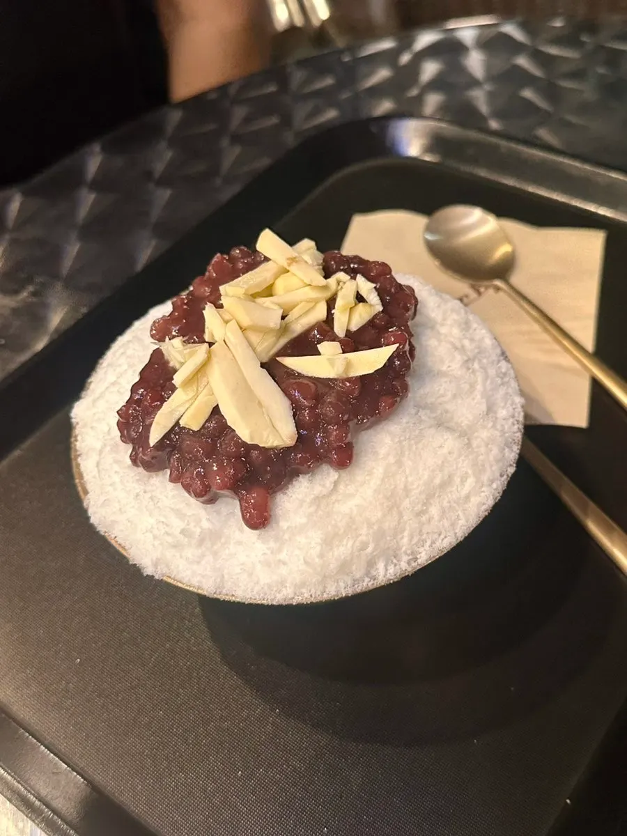 식사 후 강남역에서 먹은 장꼬방 빙수