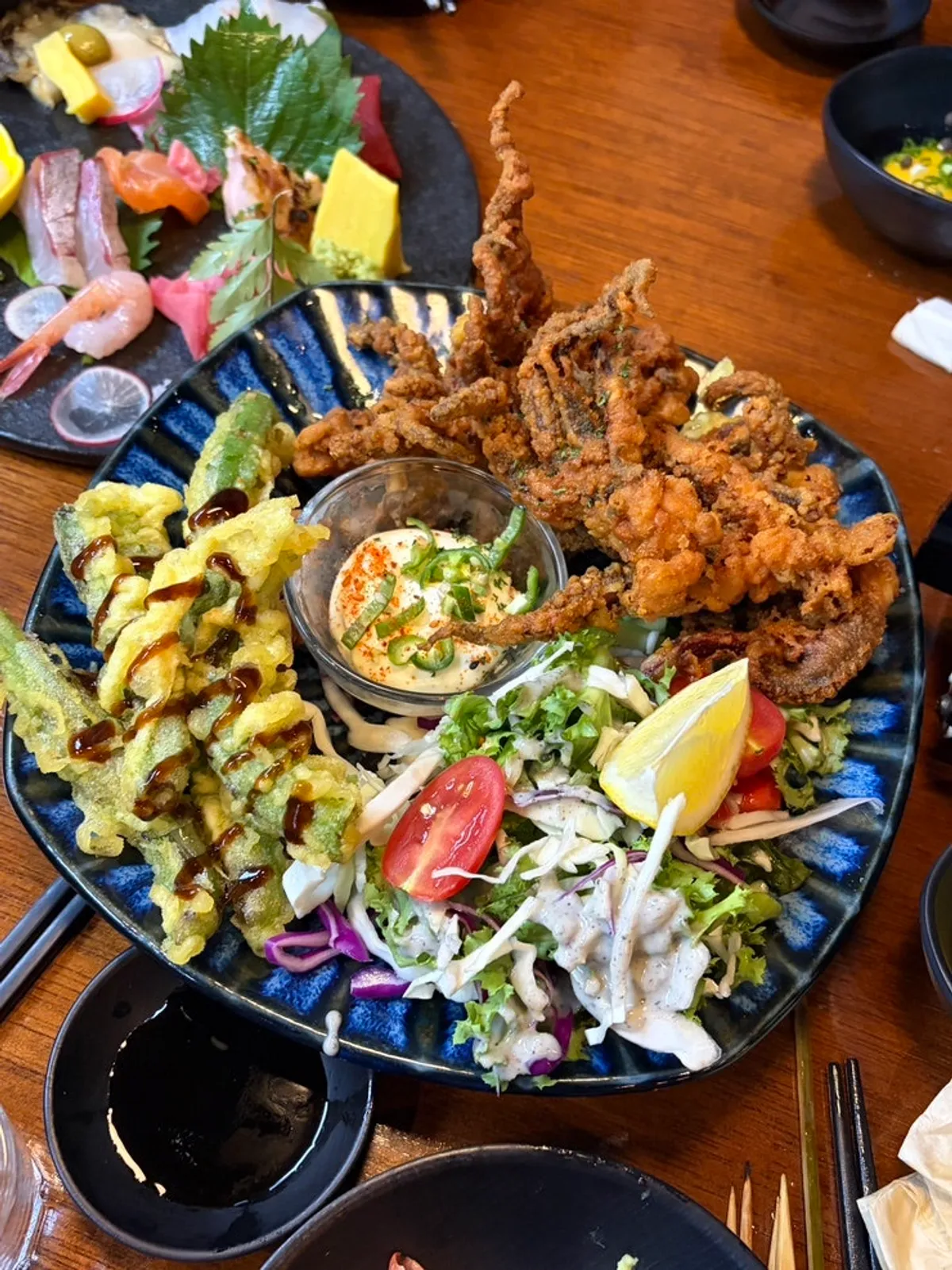 Ikageso fried squid legs at Izakaya Goko