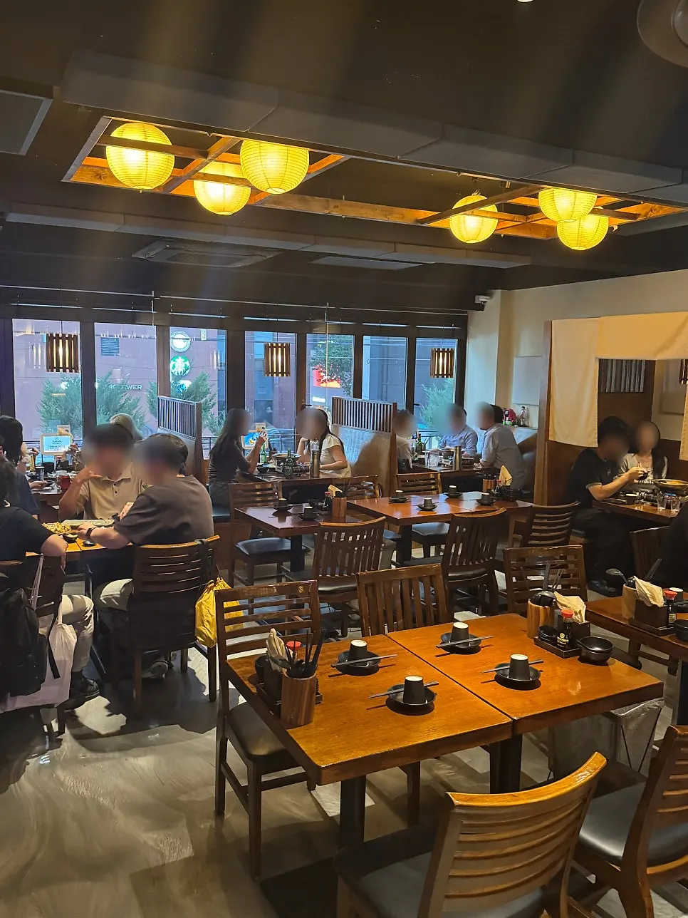 Interior space at Izakaya Goko