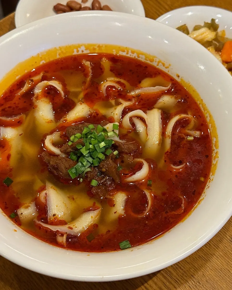 강남역 신복면관 우육도삭면 한 그릇