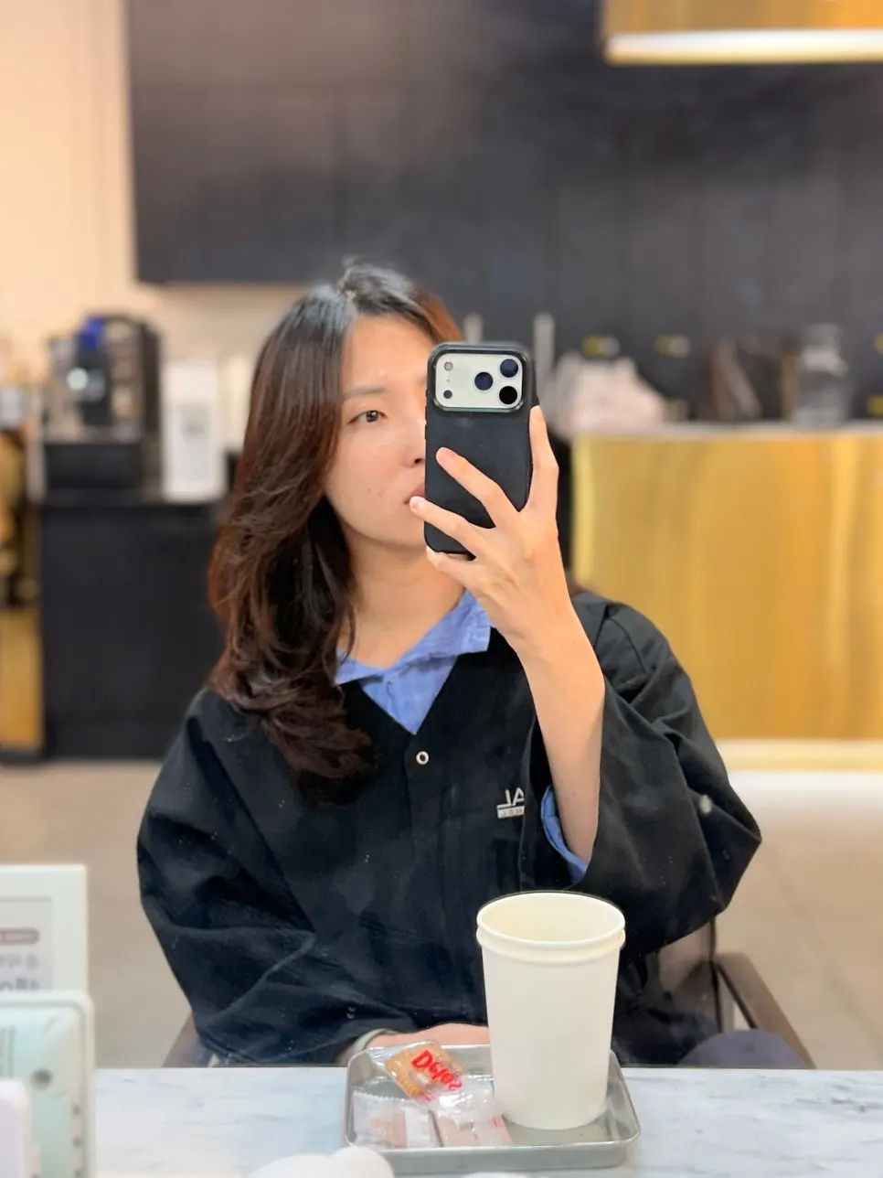 Receiving aromatherapy care after perm neutralization