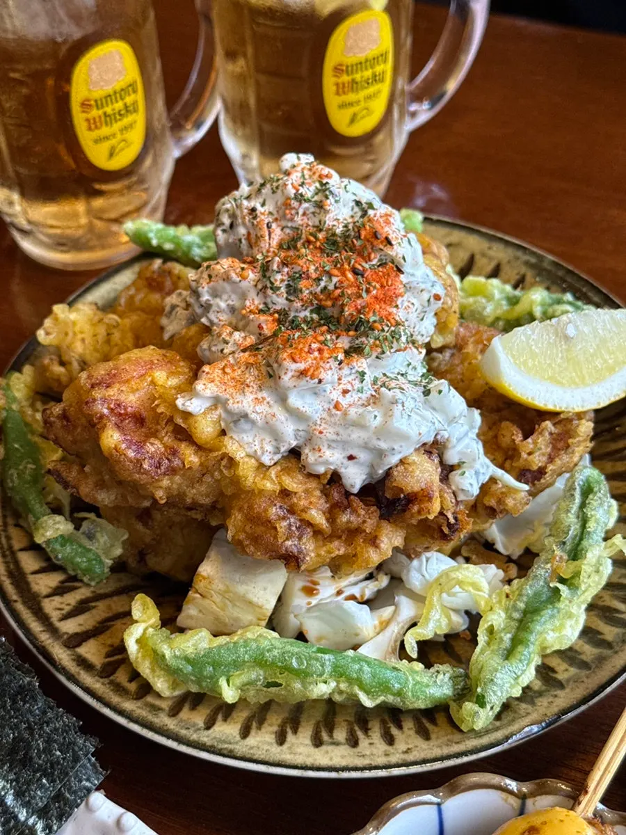 鸡肉南蛮主菜
