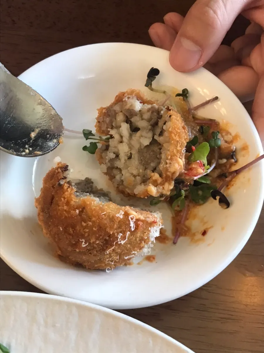 강된장 불고기 아란치니