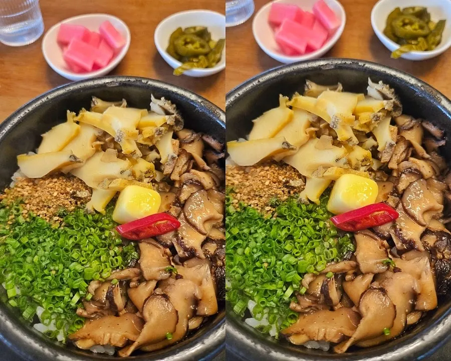 장아찌와 무절임 기본 차림