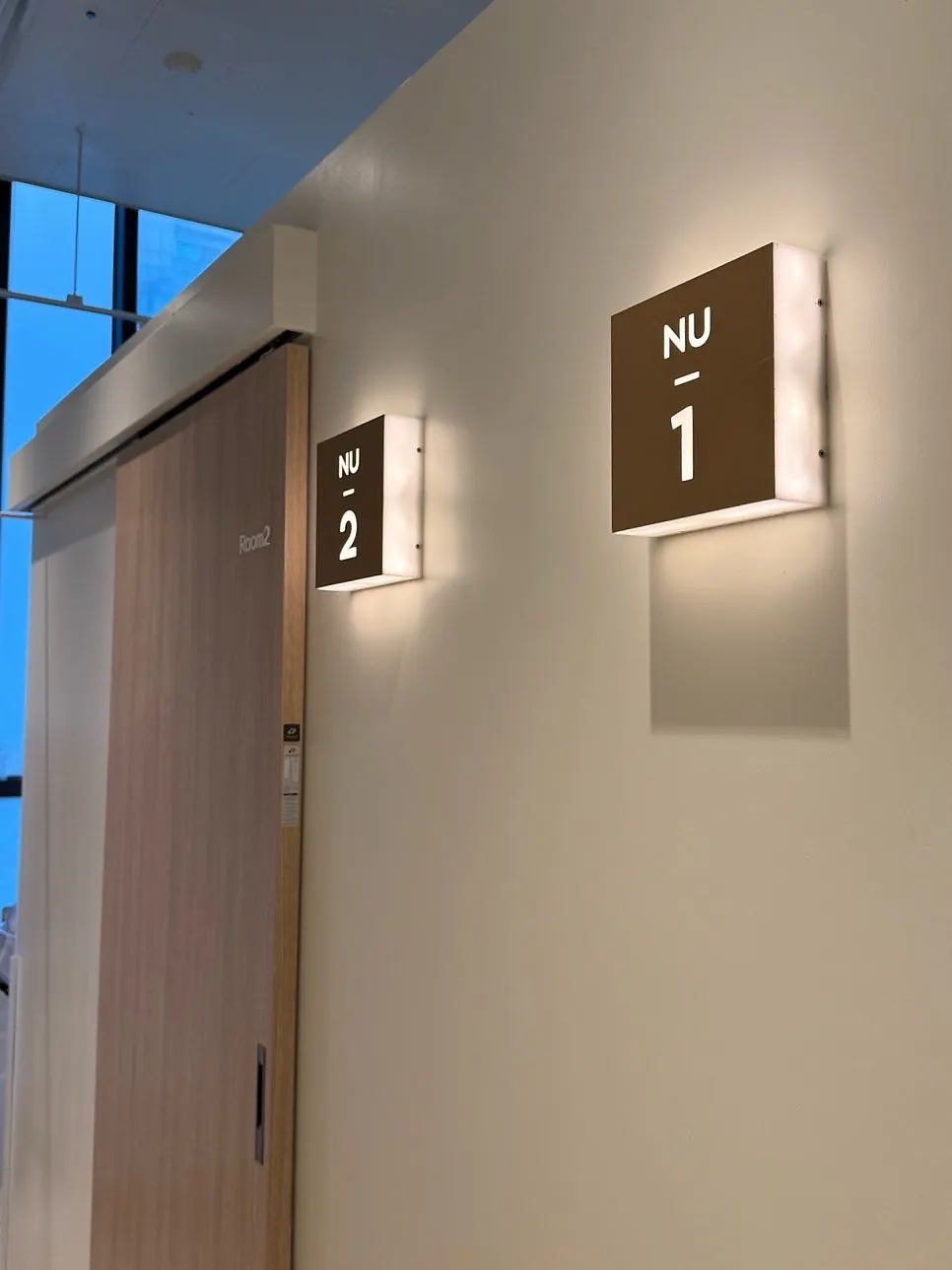 Waiting area at Nu Waxing & Brow
