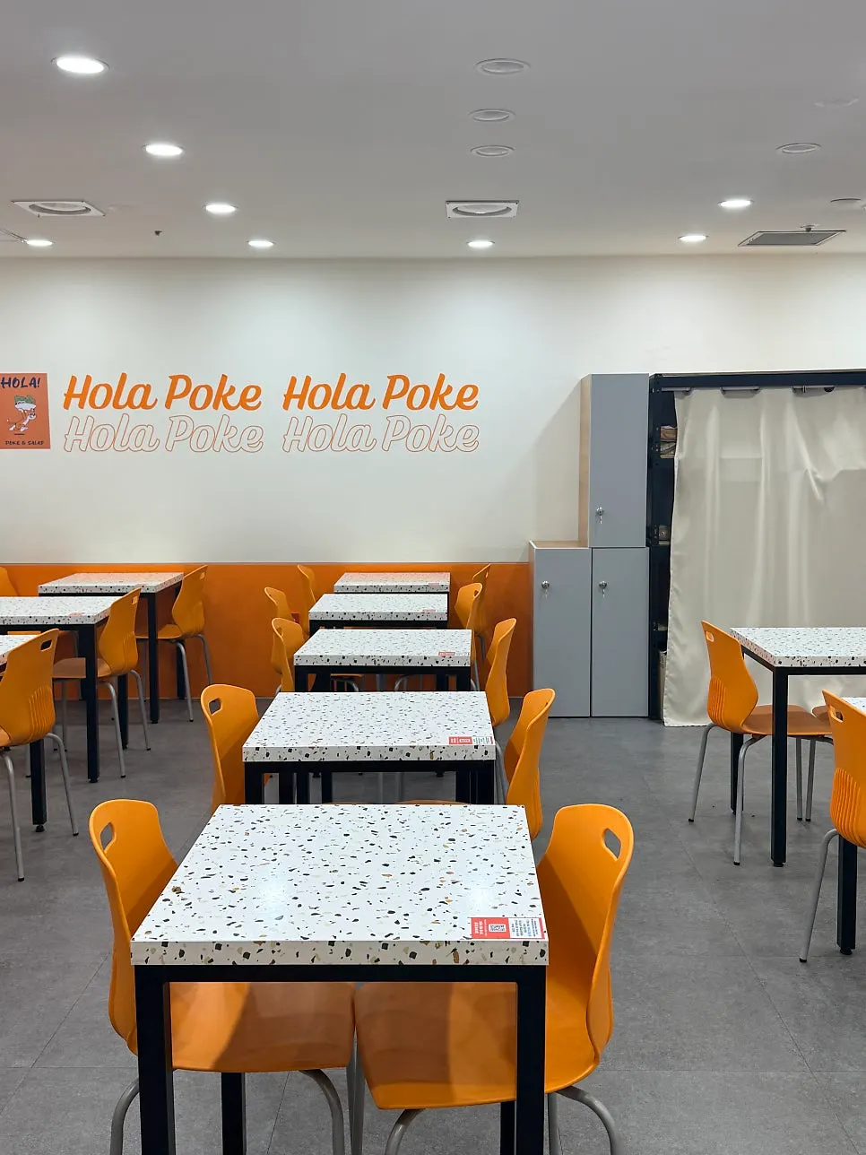 올라포케 강남점 2인석 좌석