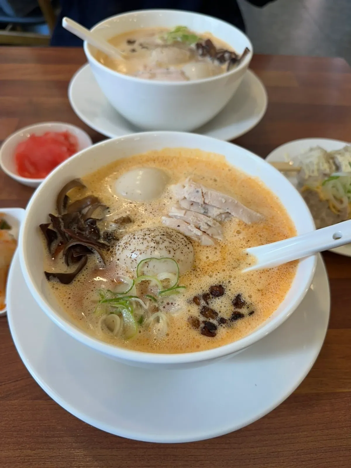 A bowl of spicy kara paitan ramen