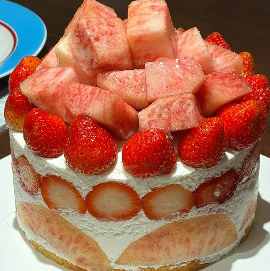 피치 베리 1호 케이크 크기