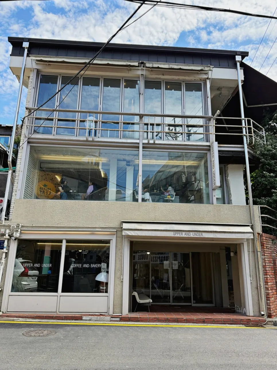 Upper and Under's multi-level café space