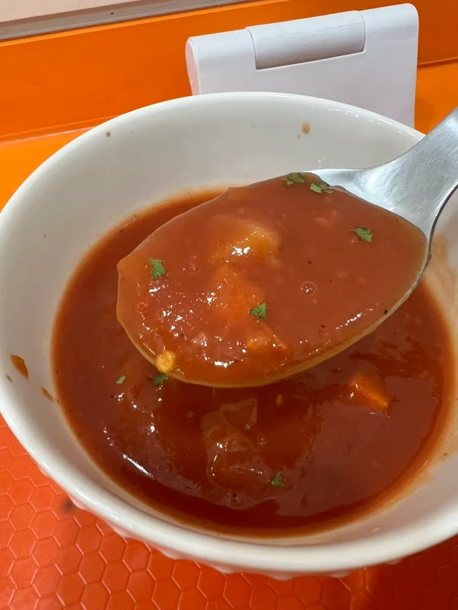 세트로 나온 얼큰토마토스프