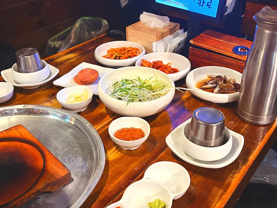 Basic side dishes for pork belly