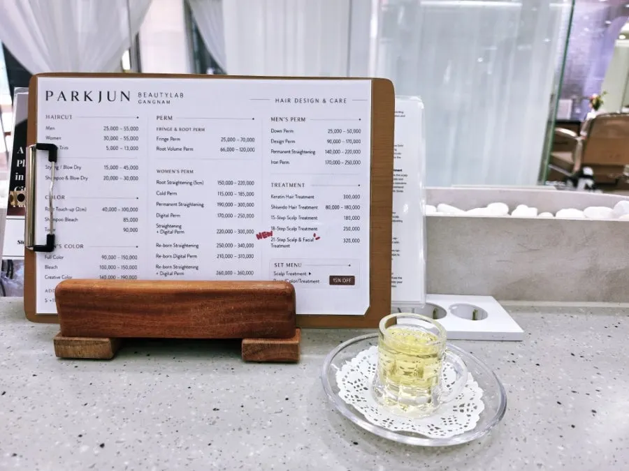 Welcome tea and service consultation