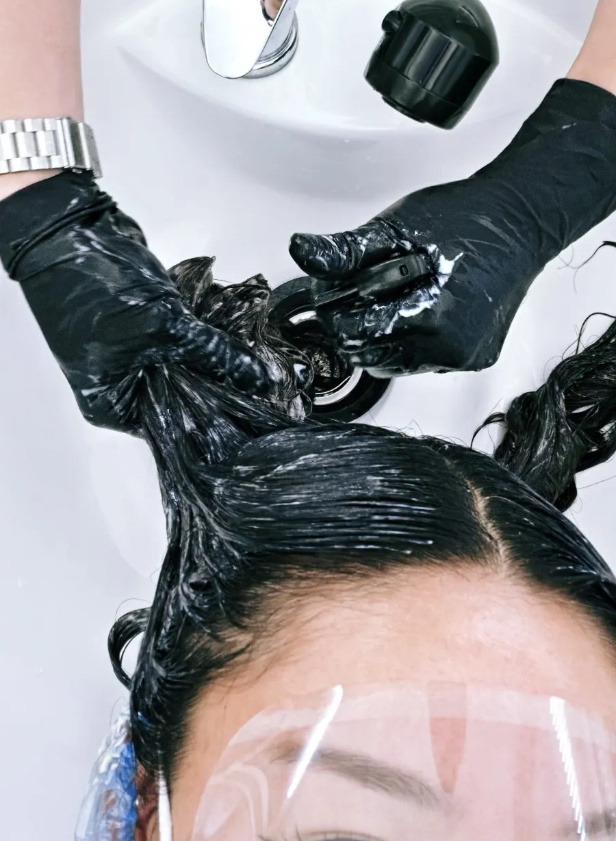 Damaged-hair Re-born Straightening at Park Jun Beauty Lab Gangnam Branch