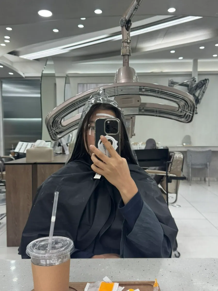 Re-Born ribbon perm clinic treatment process