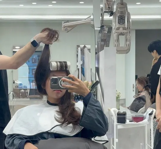 Mist hydration care during the perm