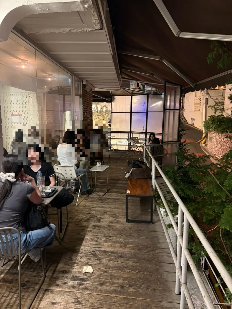 Three-story space inside Upper and Under café