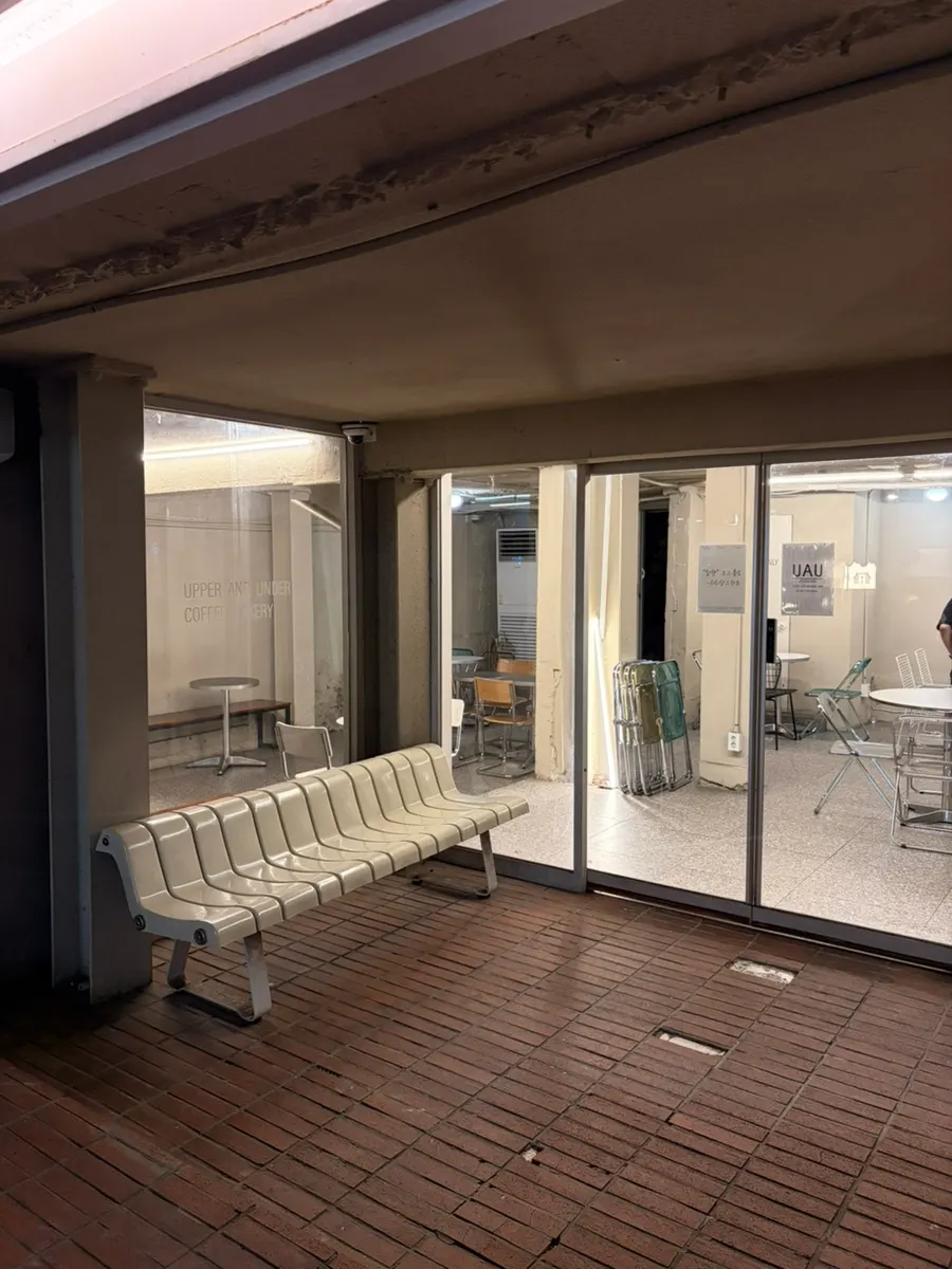 Seating at Upper and Under with a different mood on each floor