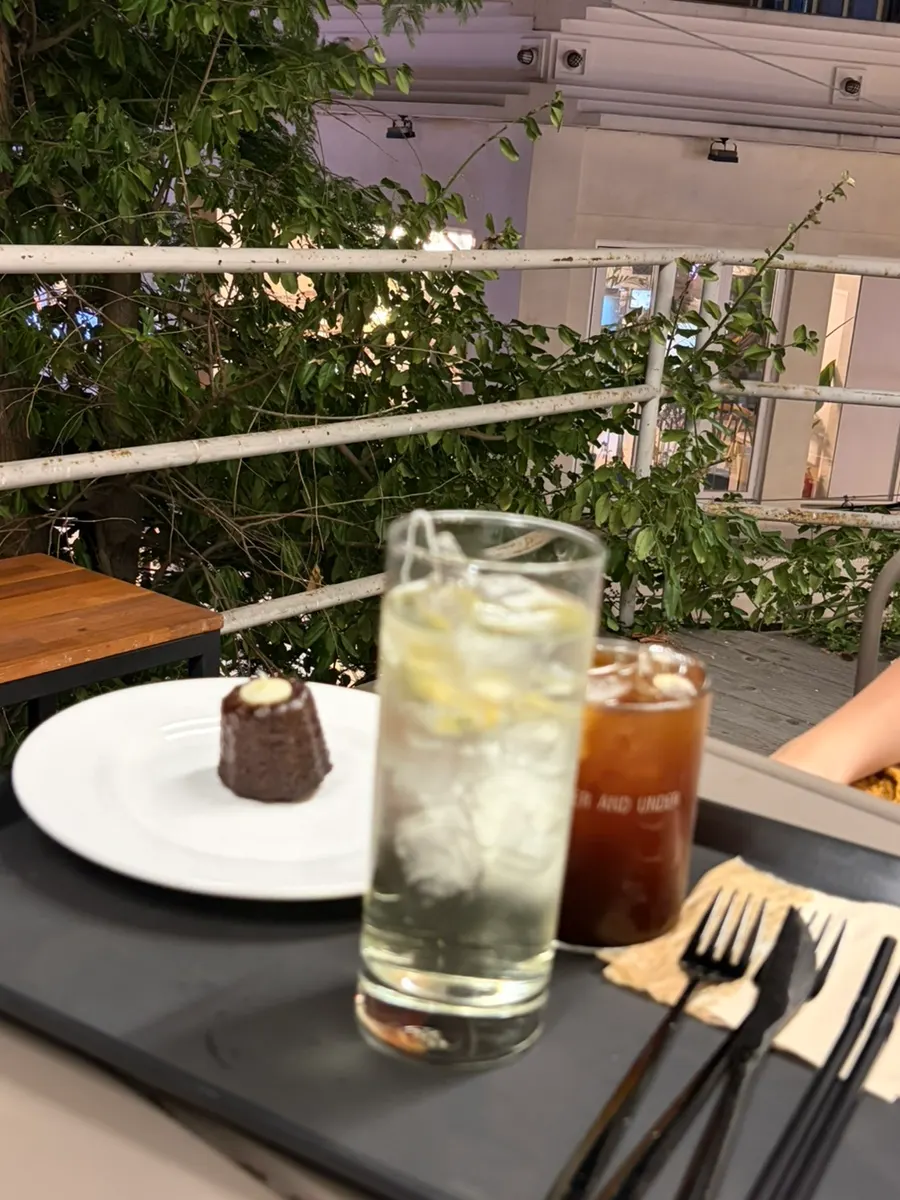 Double vanilla canelé at Upper and Under