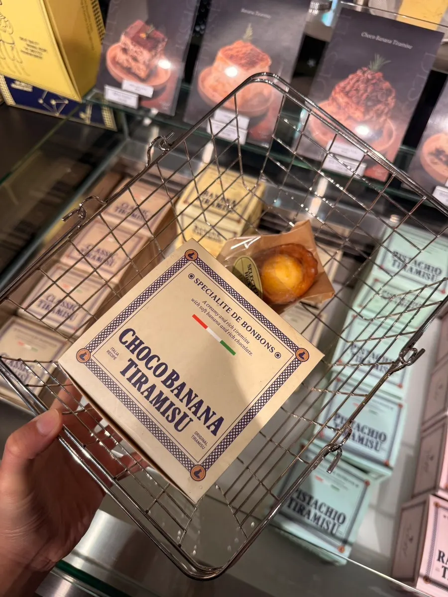 Varied tiramisu choices
