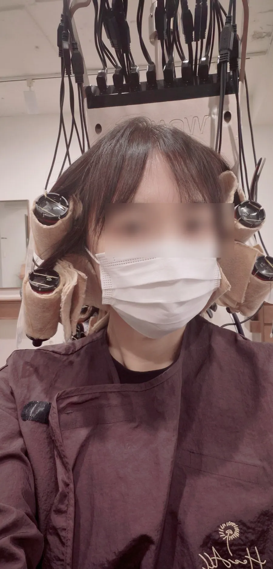 Layered haircut process