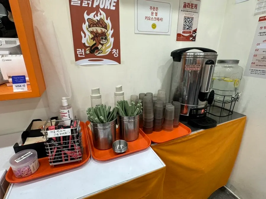 一人でくつろぎやすい店内の雰囲気