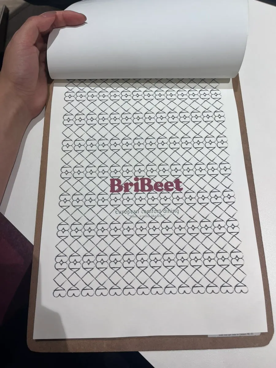 브리비트 강남점 메뉴 안내