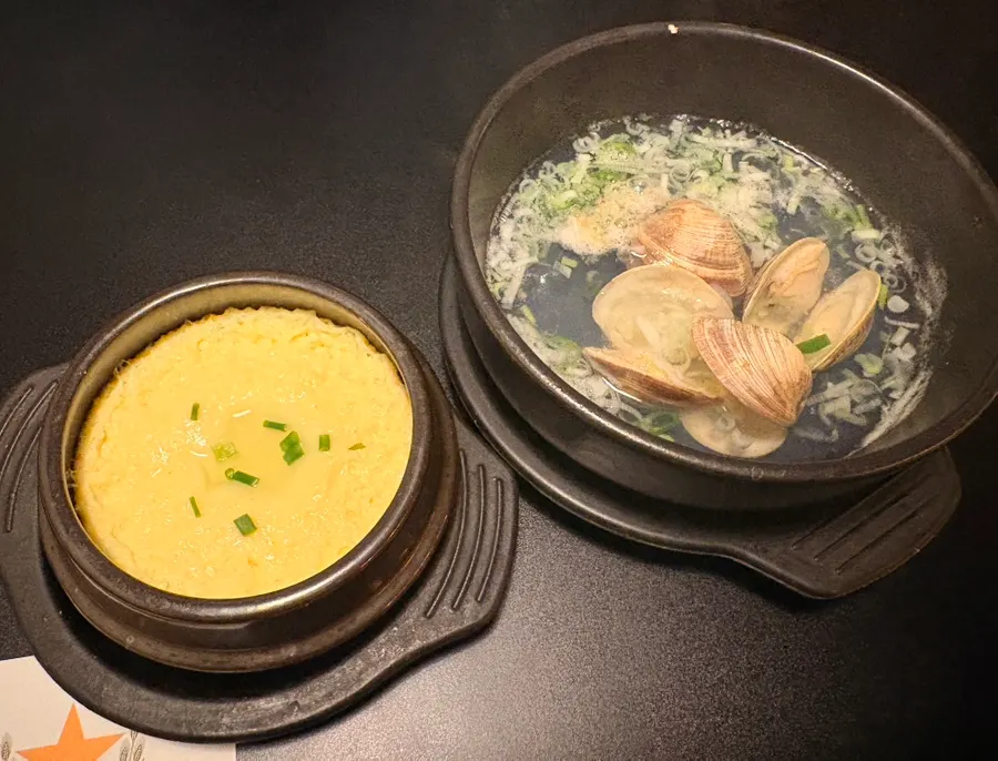 Yuzu ponzu salad and corn salad side dishes
