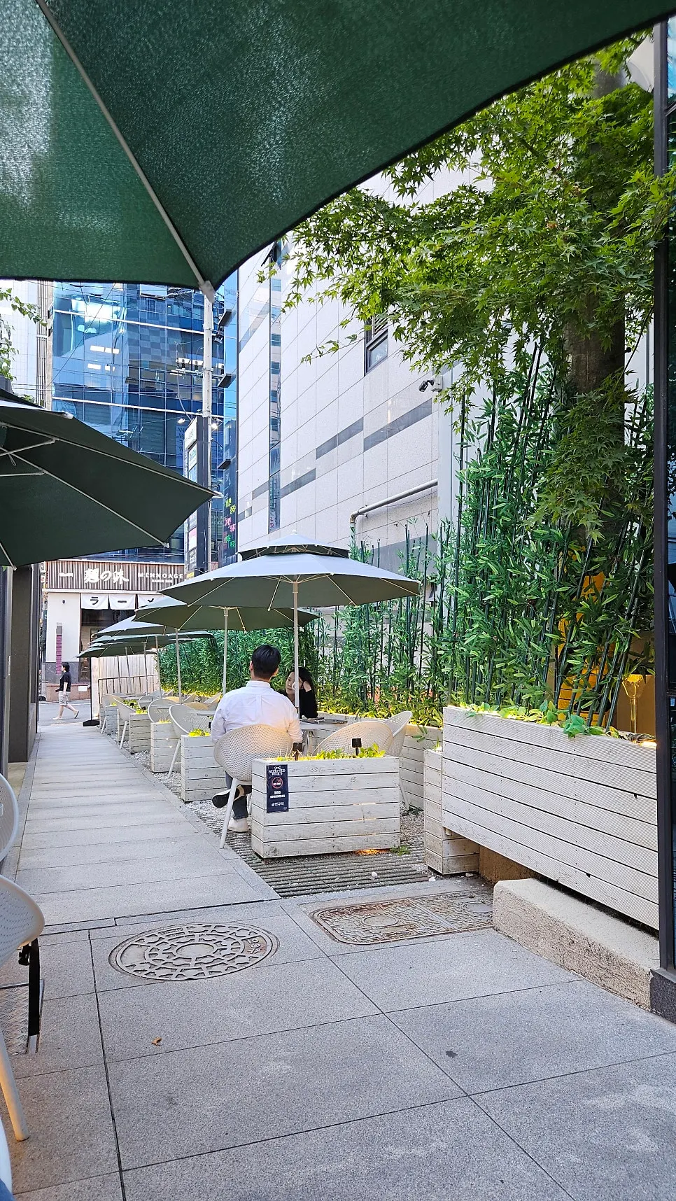 Exterior of Selected Nicks tucked in an alley near Gangnam Station