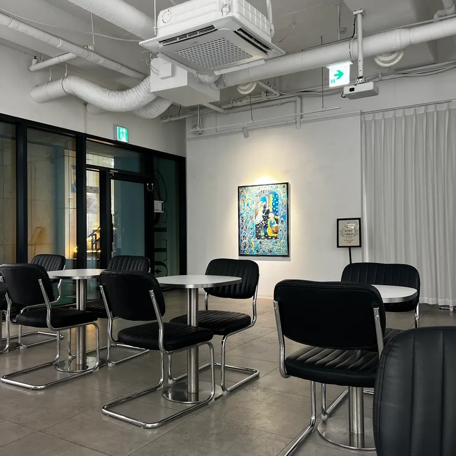 Quiet, comfortable interior seating