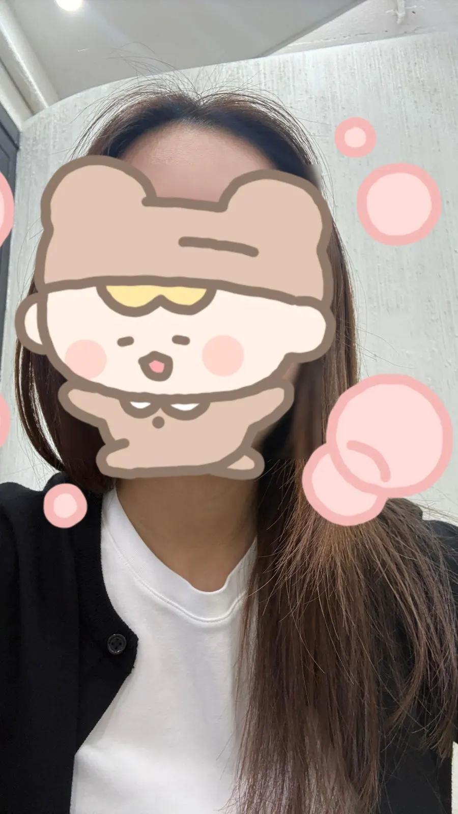 시세이도 클리닉 전 손상된 모발 비포 사진