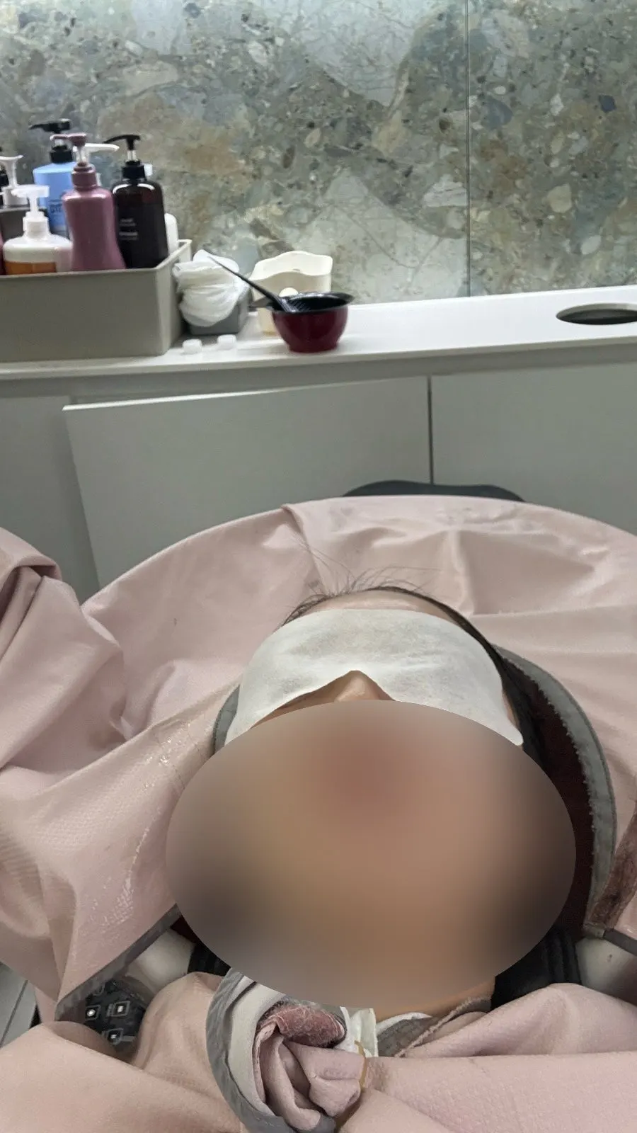 마스크 트러플레이어 코팅 후 스팀 5분
