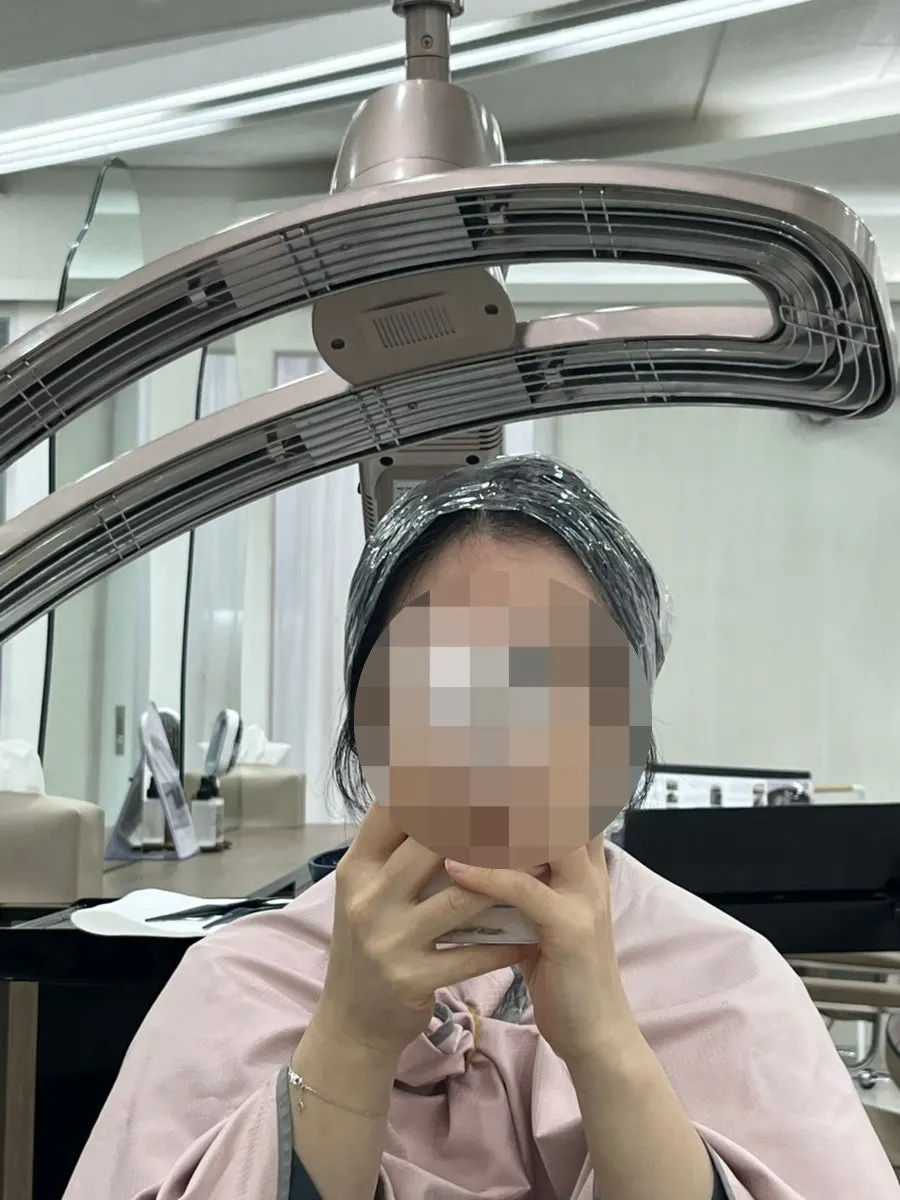 디톡스 제품 도포 장면